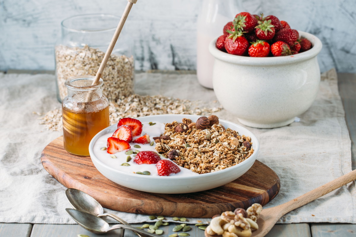 Bezglutenowa granola - domowy przepis, fot. Fotolia