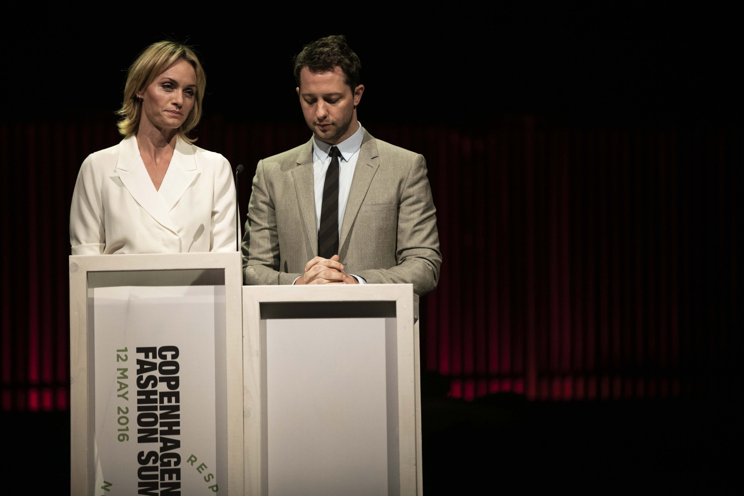Copenhagen Fashion Summit 2016, Amber Valetta i Derek Blasberg