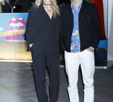 Exhibitionism - pierwsza międzynarodowa wystawa The Rolling Stones. Georgia May Jagger i Josh Ludlow, fot. serwis prasowy