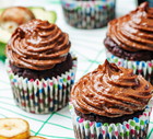 Wegańskie muffiny czekoladowe z cukinii