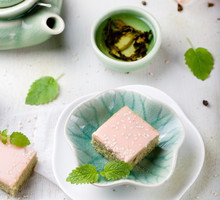 Ciasto matcha z białą czekoladą, fot. Fotolia