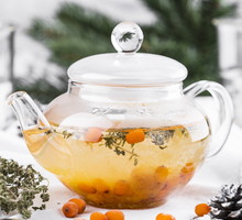 Zimowy detoks: napar z rokitnika, fot. Fotolia