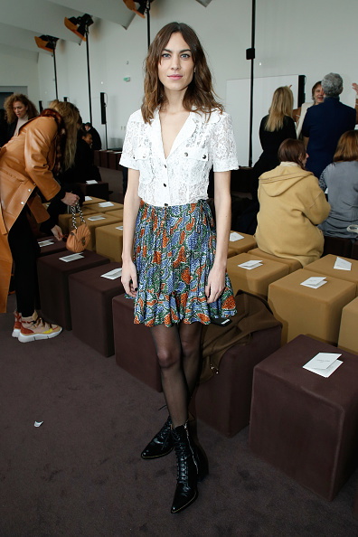 Chloe : Front Row - Paris Fashion Week Womenswear Fall/Winter 2018/2019