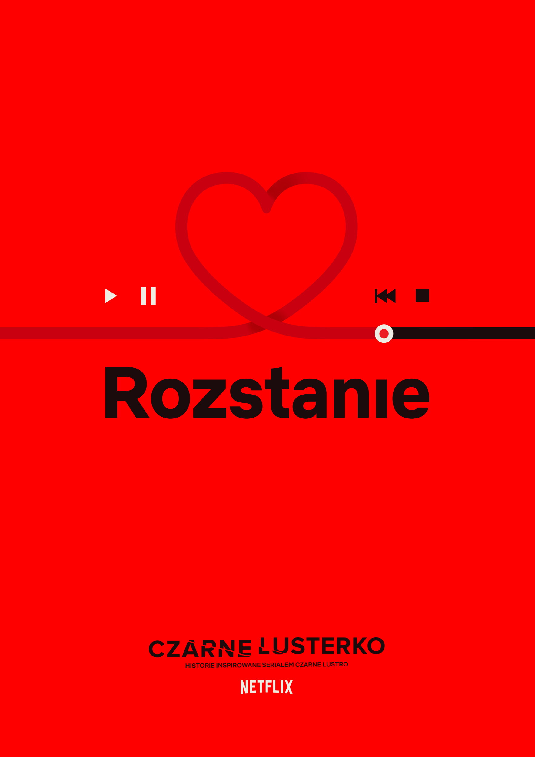 "Czarne lusterko": plakat do filmu "Rozstanie"