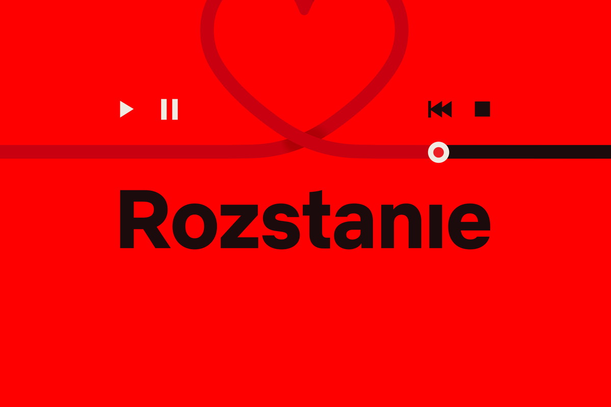 "Czarne lusterko": plakat do filmu "Rozstanie"