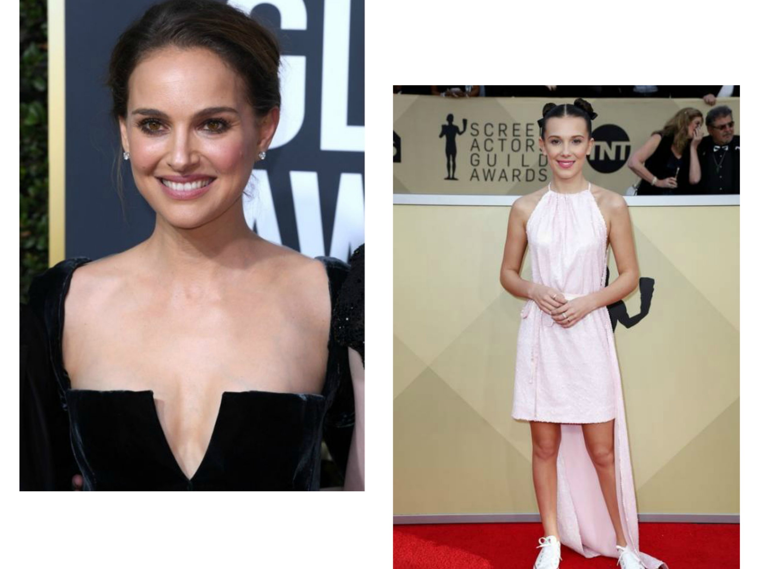 Natalie Portman i Millie Bobby Brown wyglądają jak bliźniaczki? Tak uważają internauci!