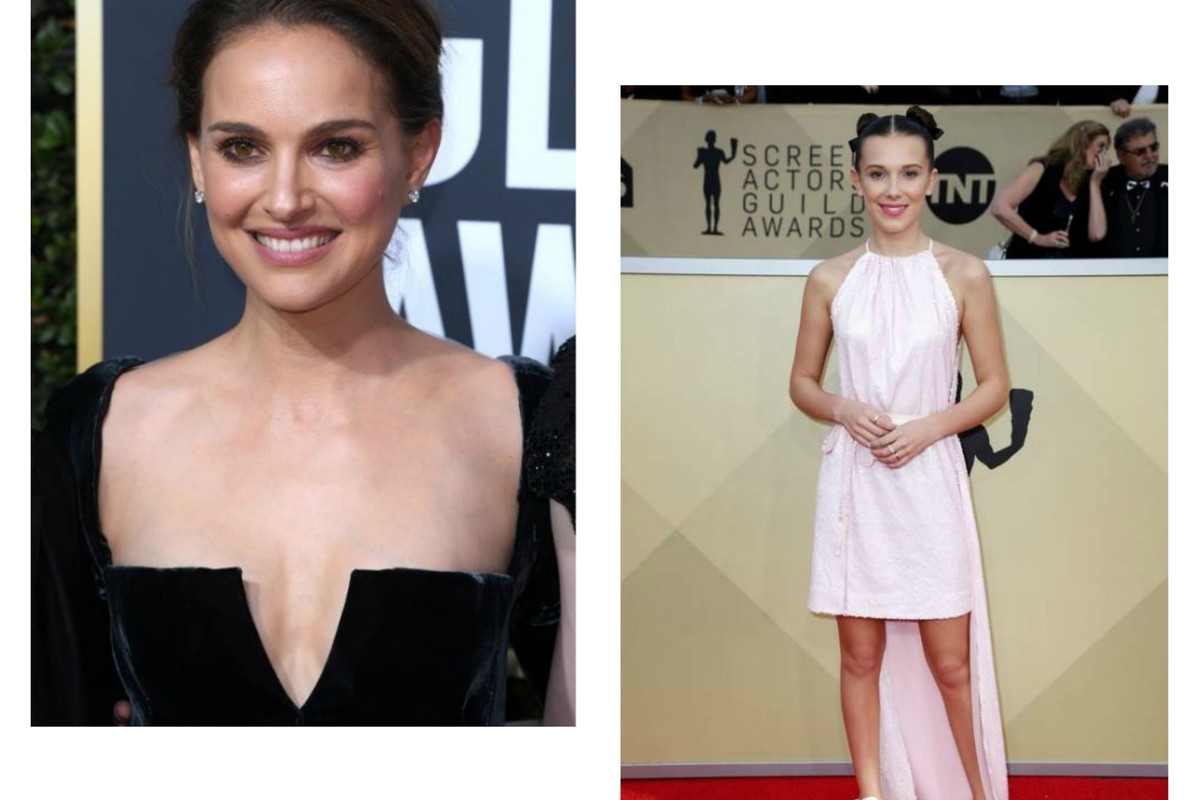 Natalie Portman i Millie Bobby Brown wyglądają jak bliźniaczki? Tak uważają internauci!