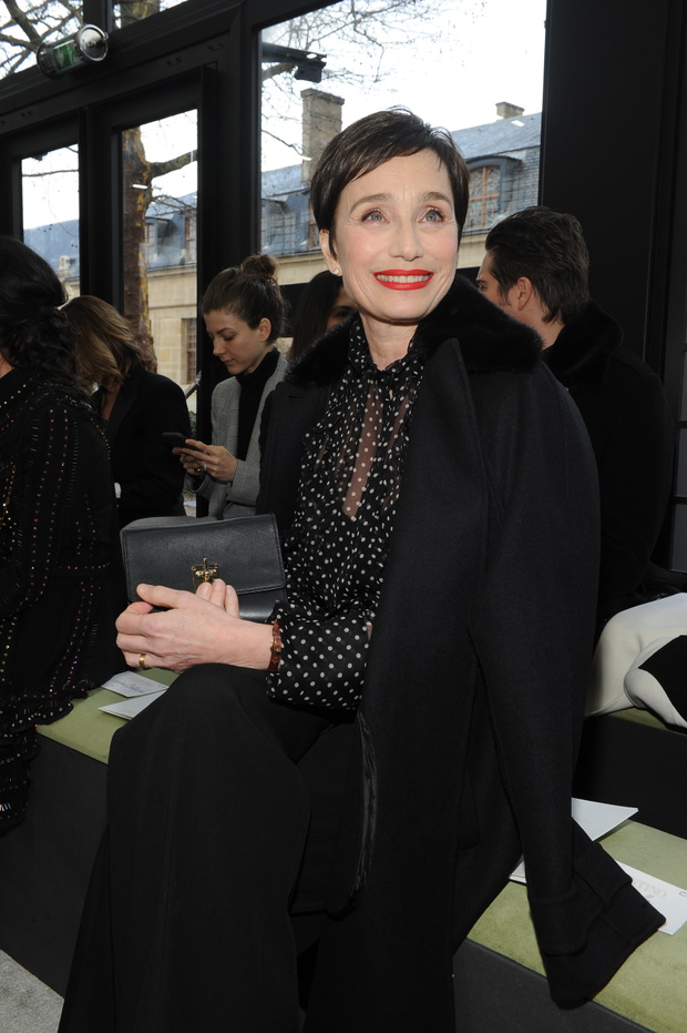 Kristin Scott ThomasValentino F/W18-19 4 March 2018