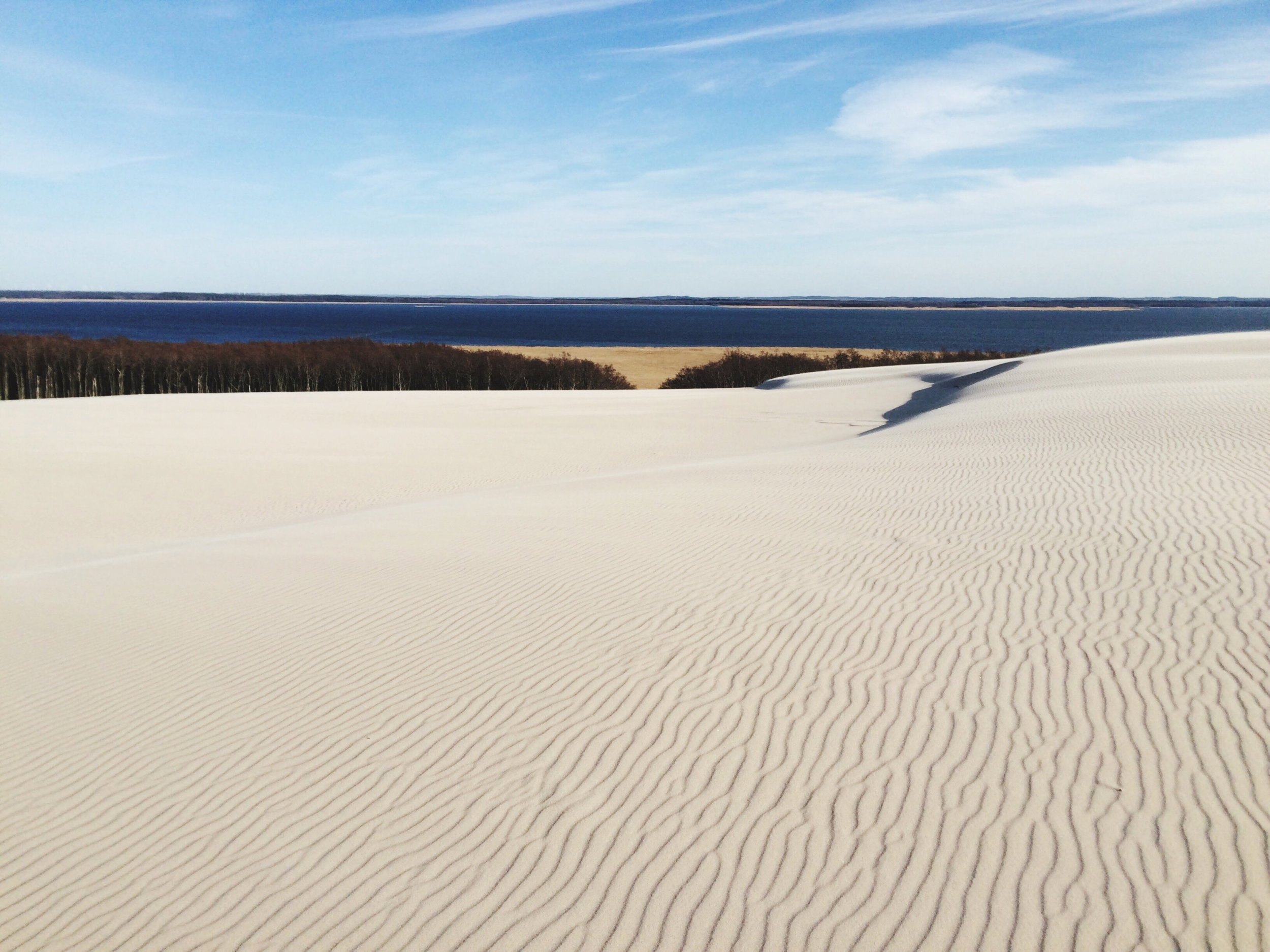 Plaża w okolicach Łeby
