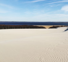 Plaża w okolicach Łeby