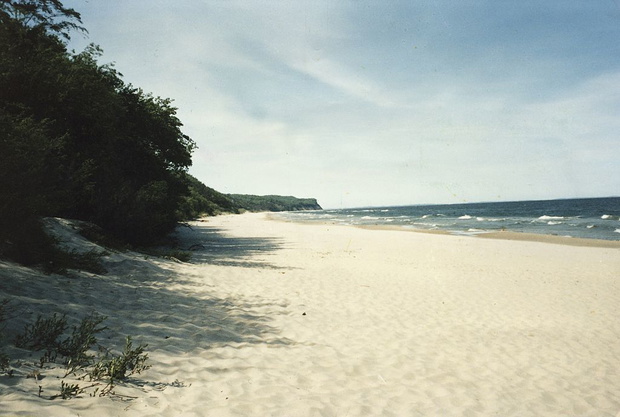 Ostseestrand Neuendorf auf der Insel Wolin / Polen