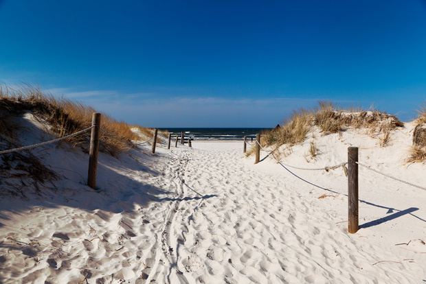 Sand dunes in Poland