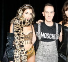Backstage pokazu Moschino x H&M