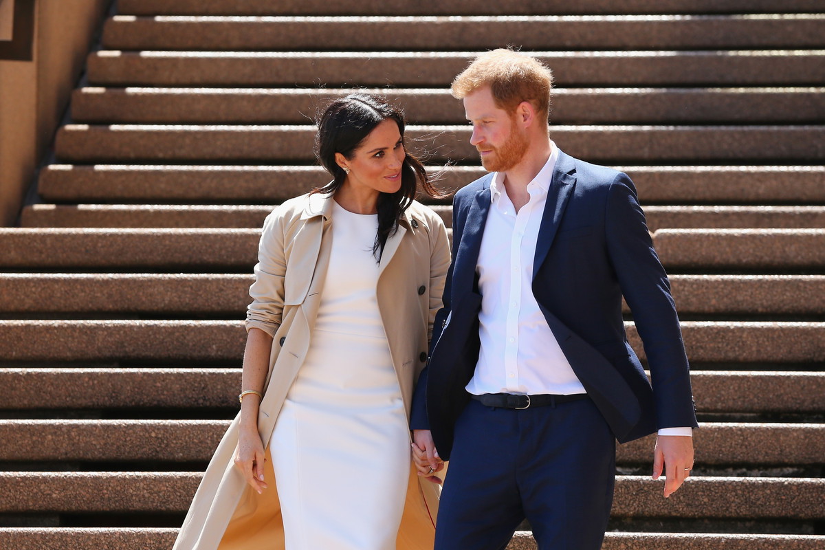 Meghan Markle i książę Harry w Australii, 16.10.2018.