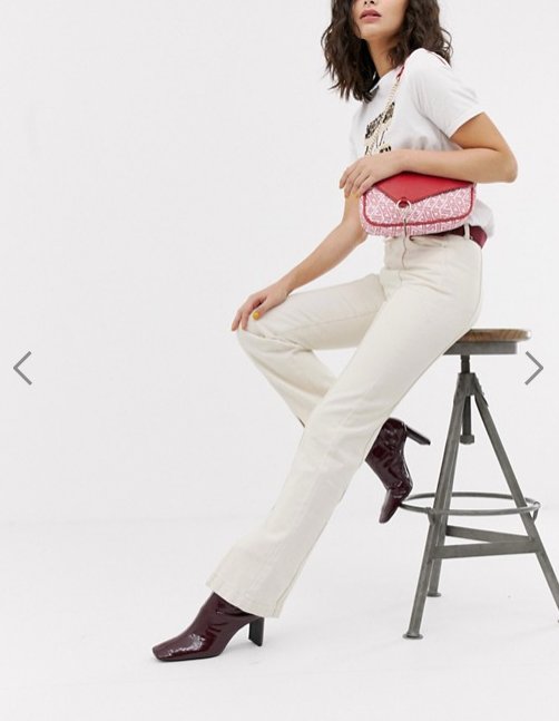 Torebka w stylu Saddle Bag