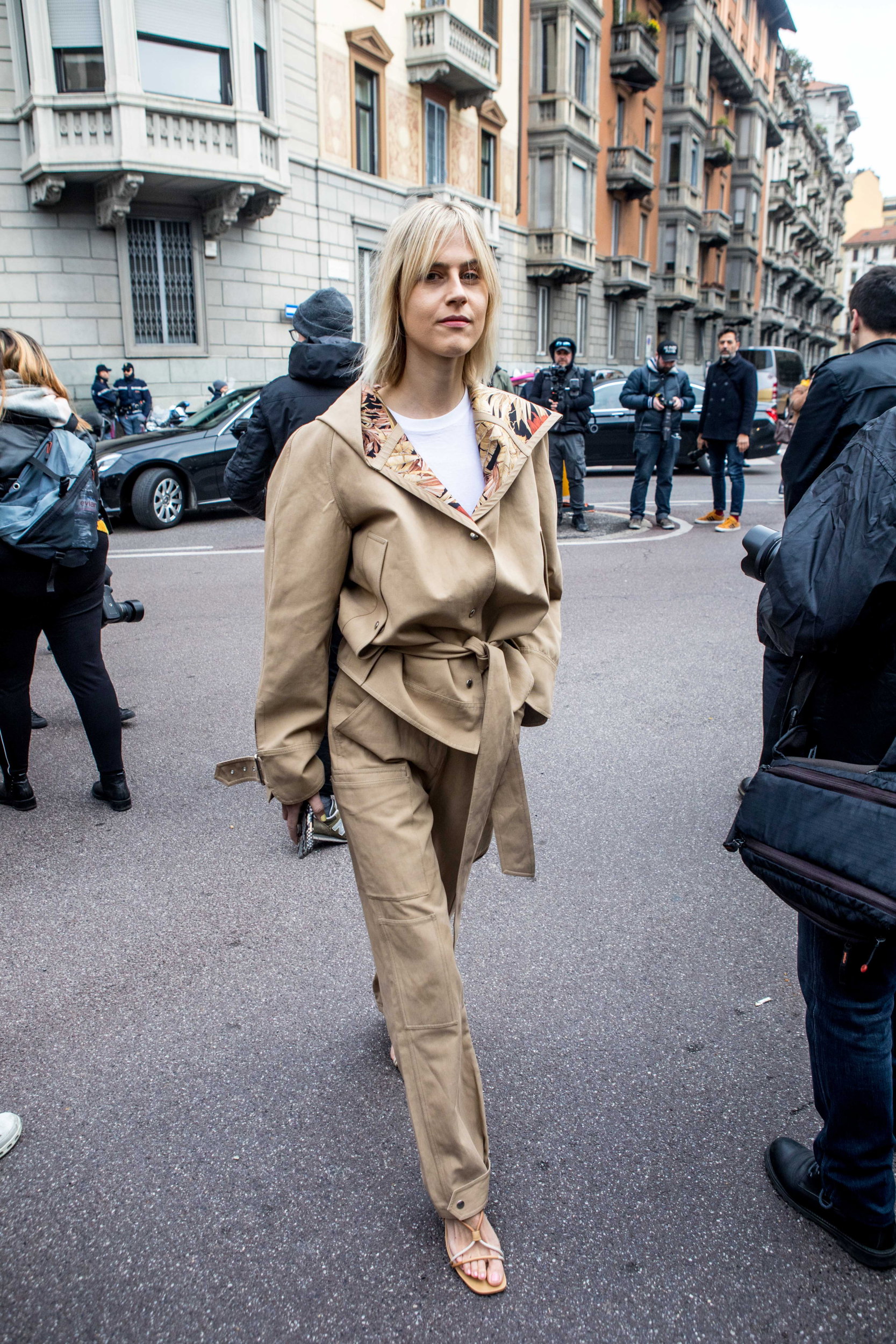 Milan Fashion Week street  fashion