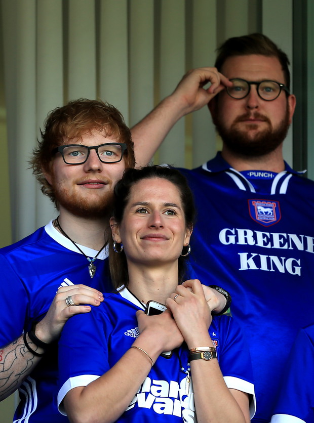 Ed Sheeran i Cherry Seaborn, 21.04.2018.