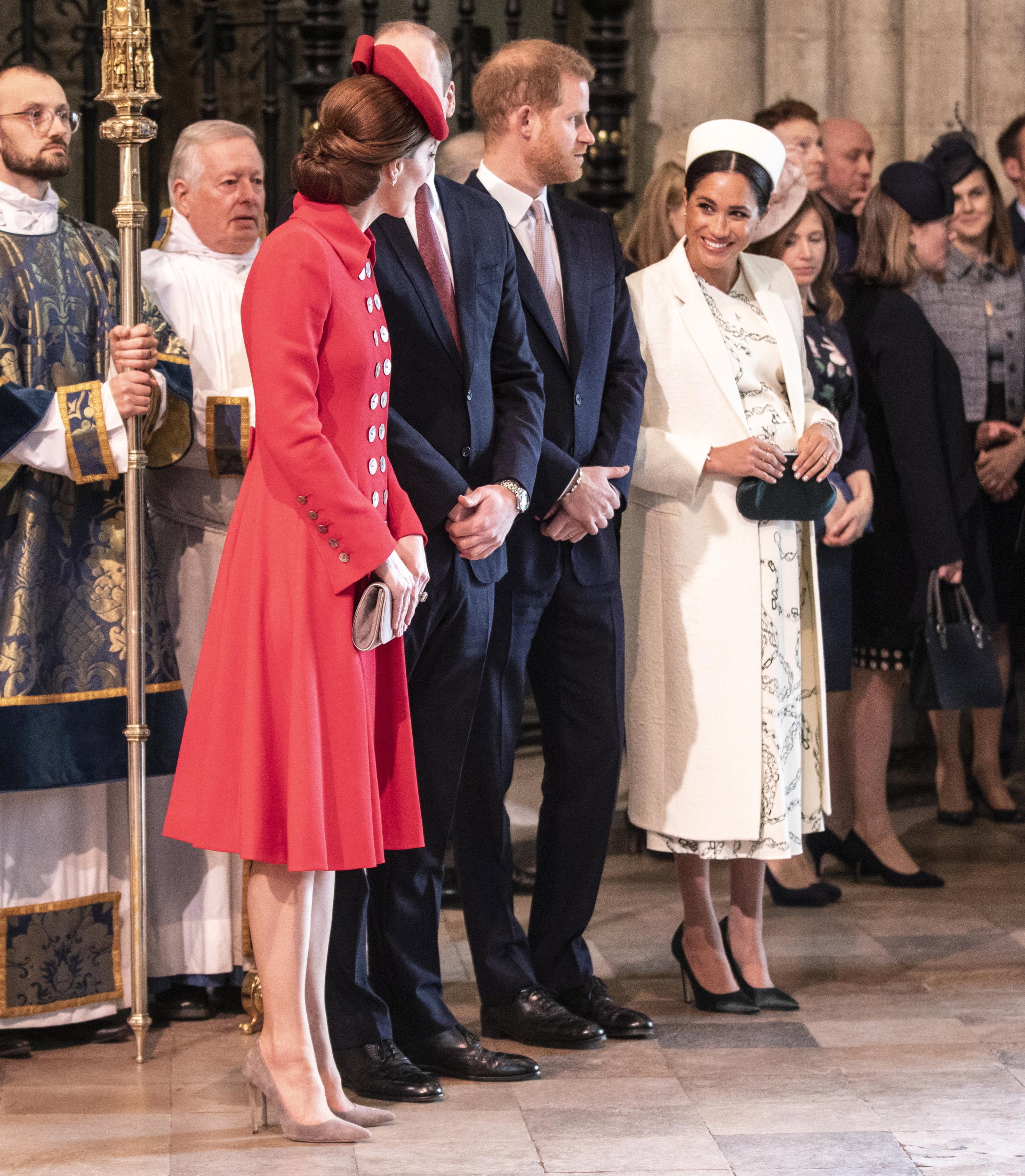 Kate Middleton i Meghan Markle na obchodach Wspólnoty Narodów ( Commonwealth Day 2019)