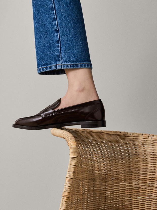 Mokasyny Massimo Dutti
