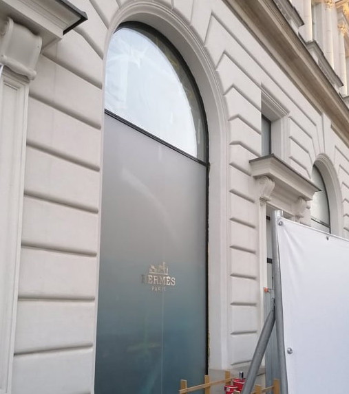 Butik Hermès w Warszawie