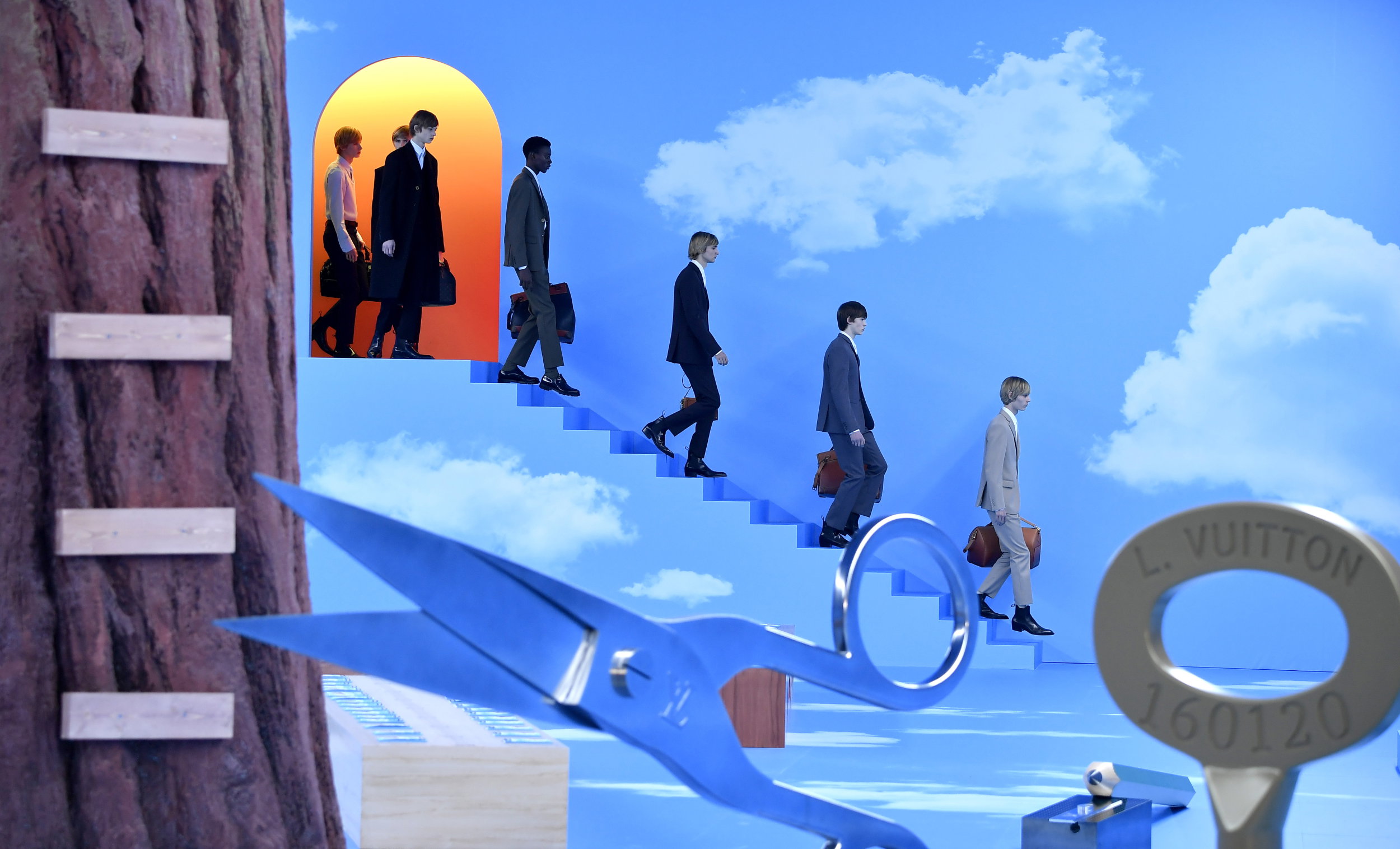 Pokaz Louis Vuitton: Paris Fashion Week - Menswear F/W 2020-2021