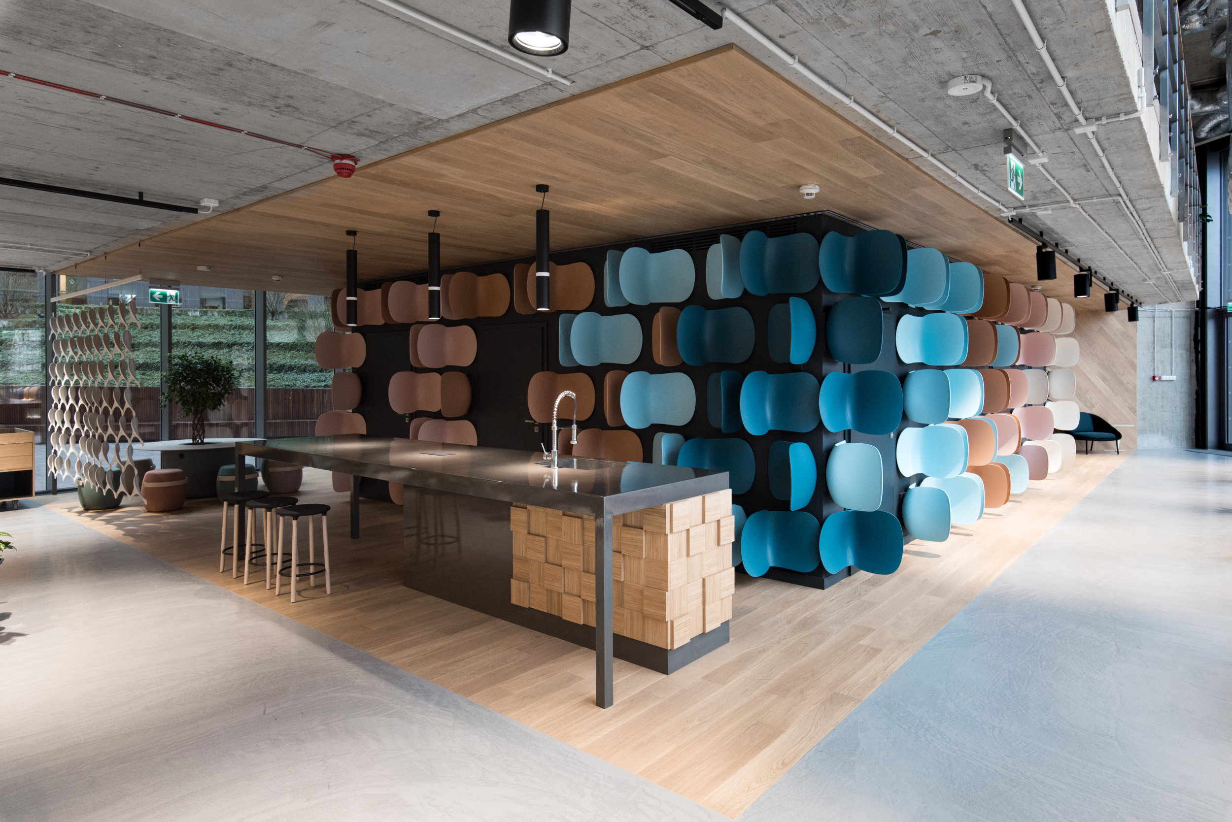 Showroom Flokk, projekt pracownia mode:lina™