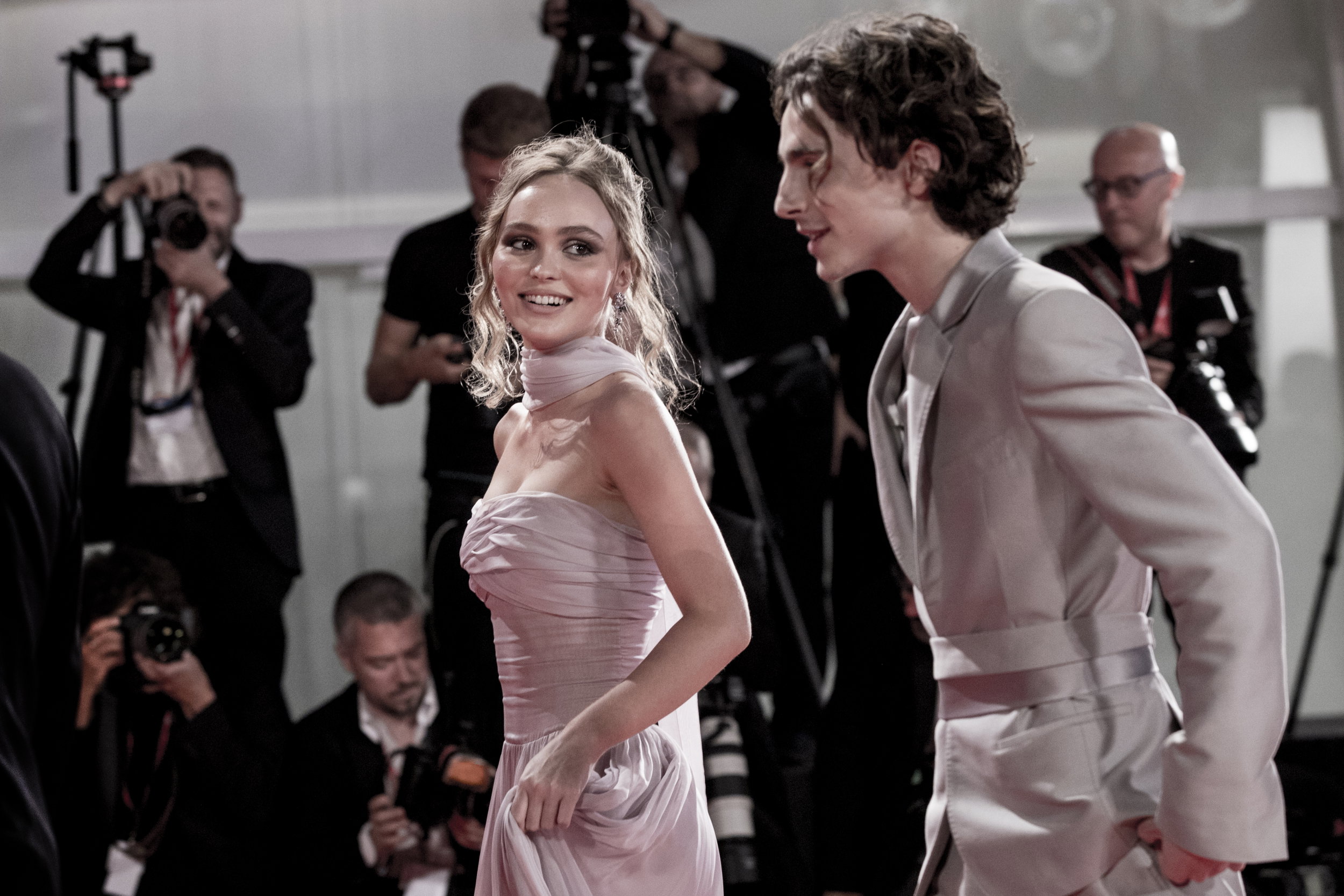 Timothée Chalamet i Lily-Rose Depp