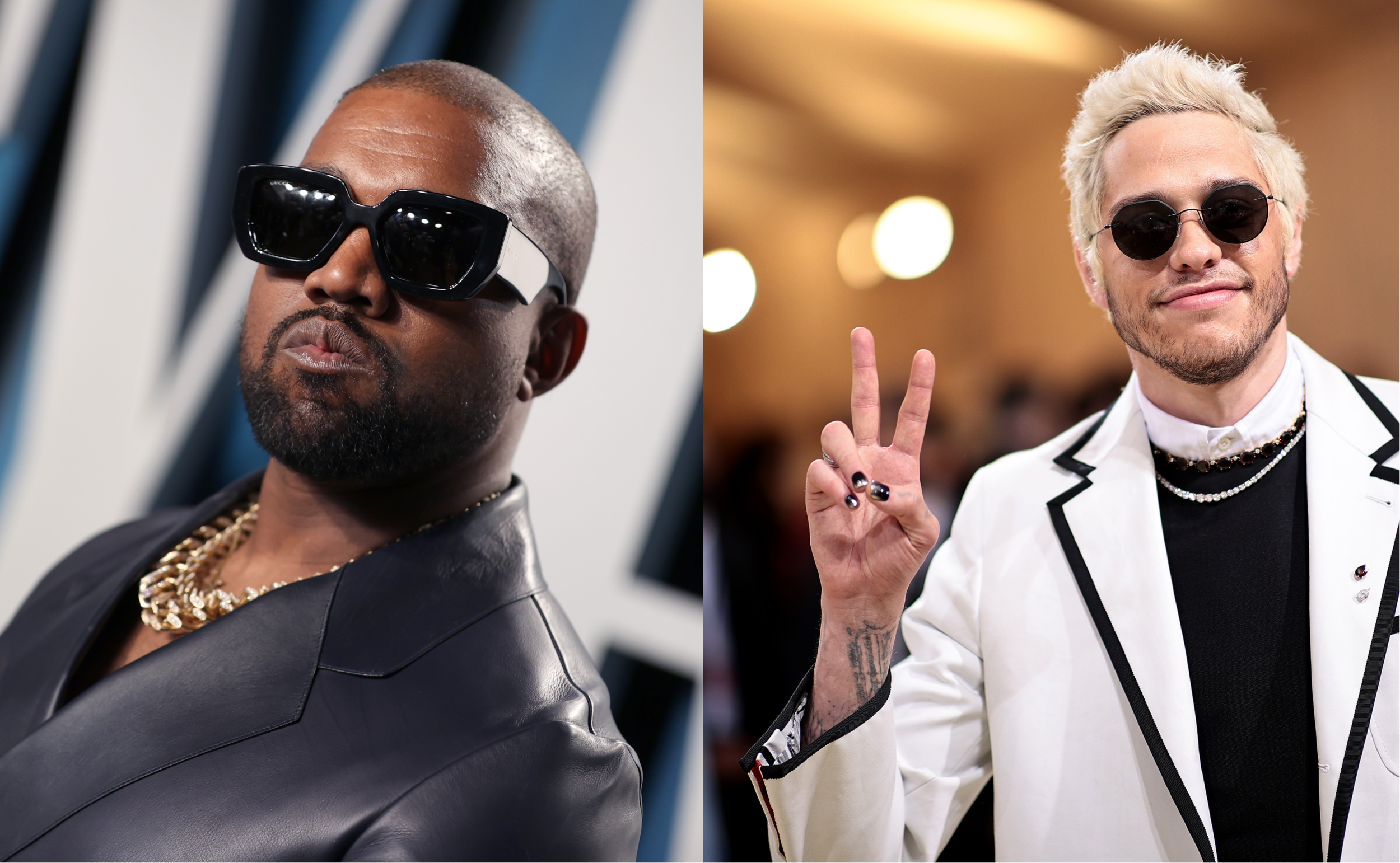 Kayne West i Pete Davidson
