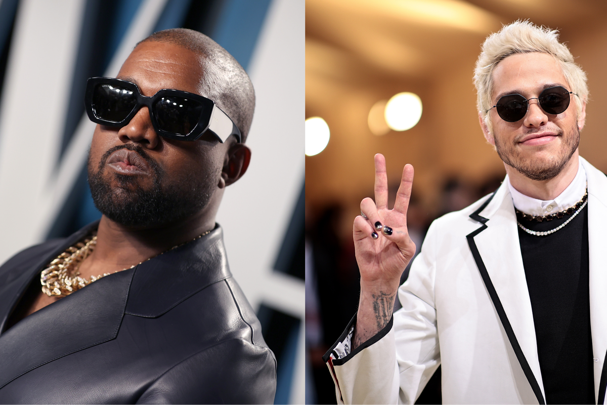 Kayne West i Pete Davidson