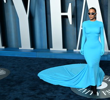 Kim Kardashian, "Vanity Fair" Oscar afterparty