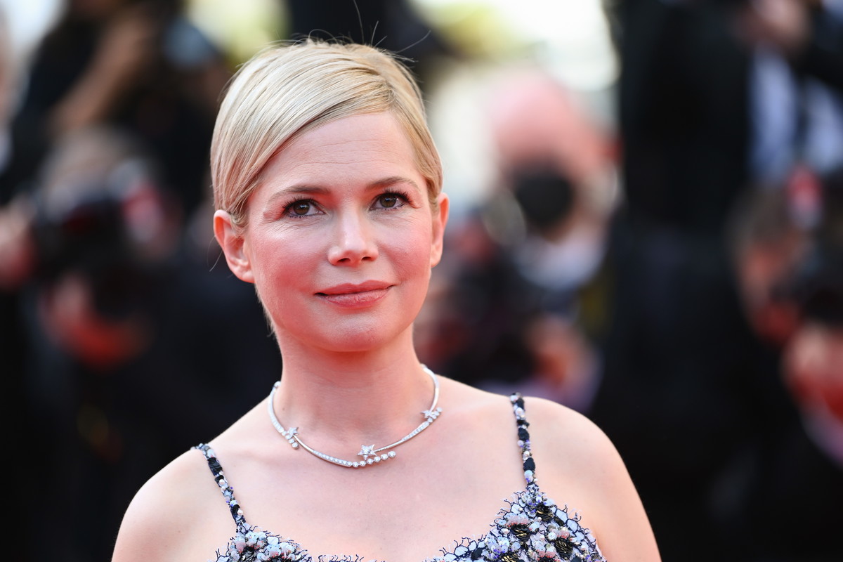 Ciężarna Michelle Williams w Cannes