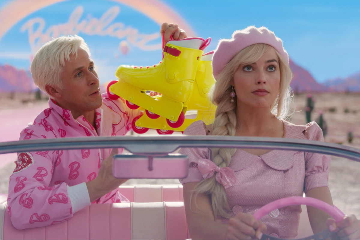 Kadr z filmu „Barbie”
