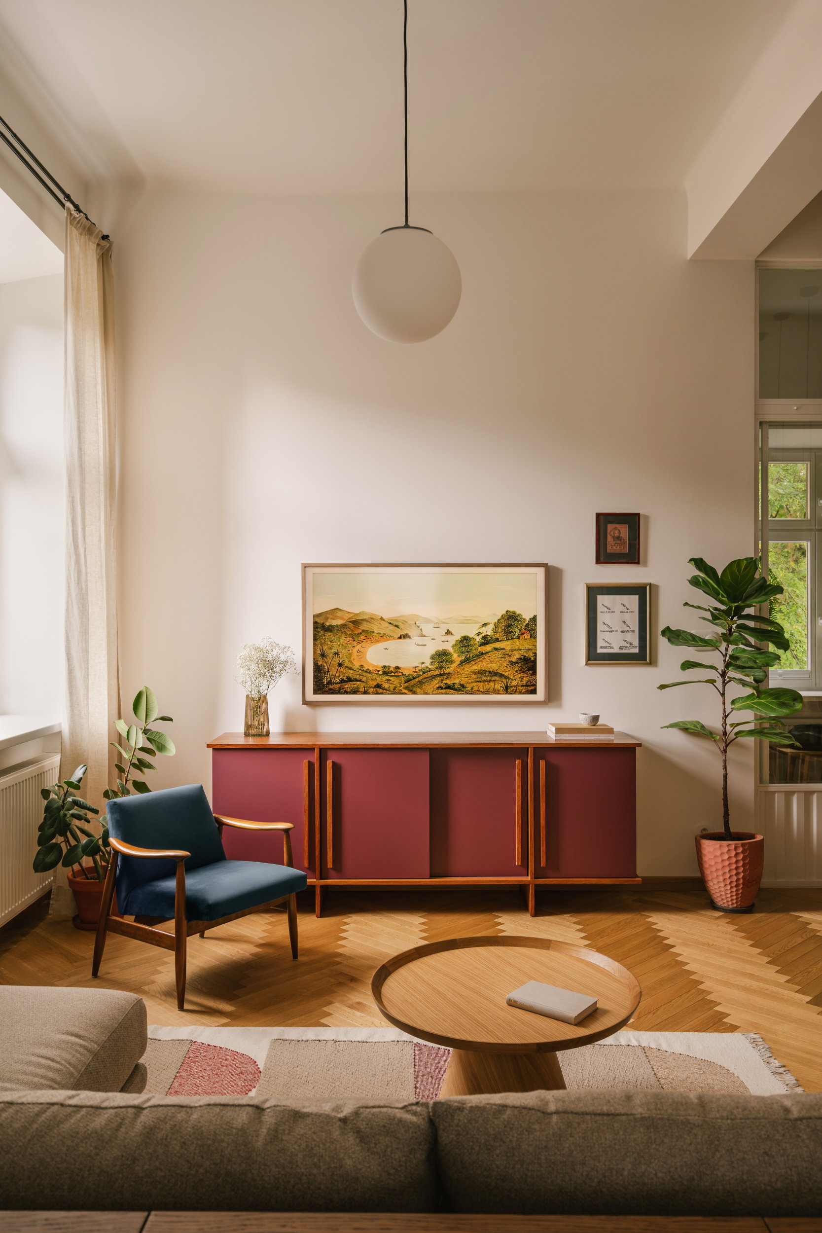 Mieszkanie w krakowskiej kamienicy, projekt: pracownia One Desk
