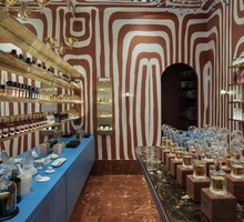 Mood Scent Bar przy Brackiej w Warszawie, projekt wnętrza: Zofia Wyganowska