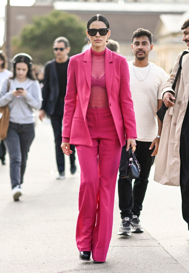 Street style: sheer trend