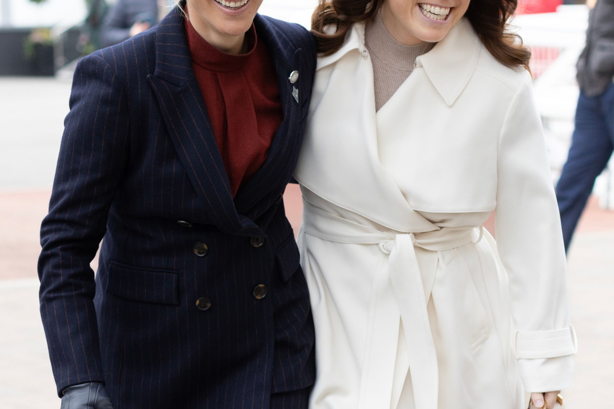 Księżniczka Eugenia i Zara Tindall