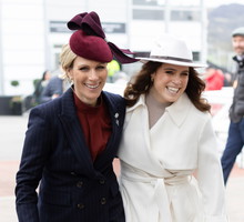Księżniczka Eugenia i Zara Tindall