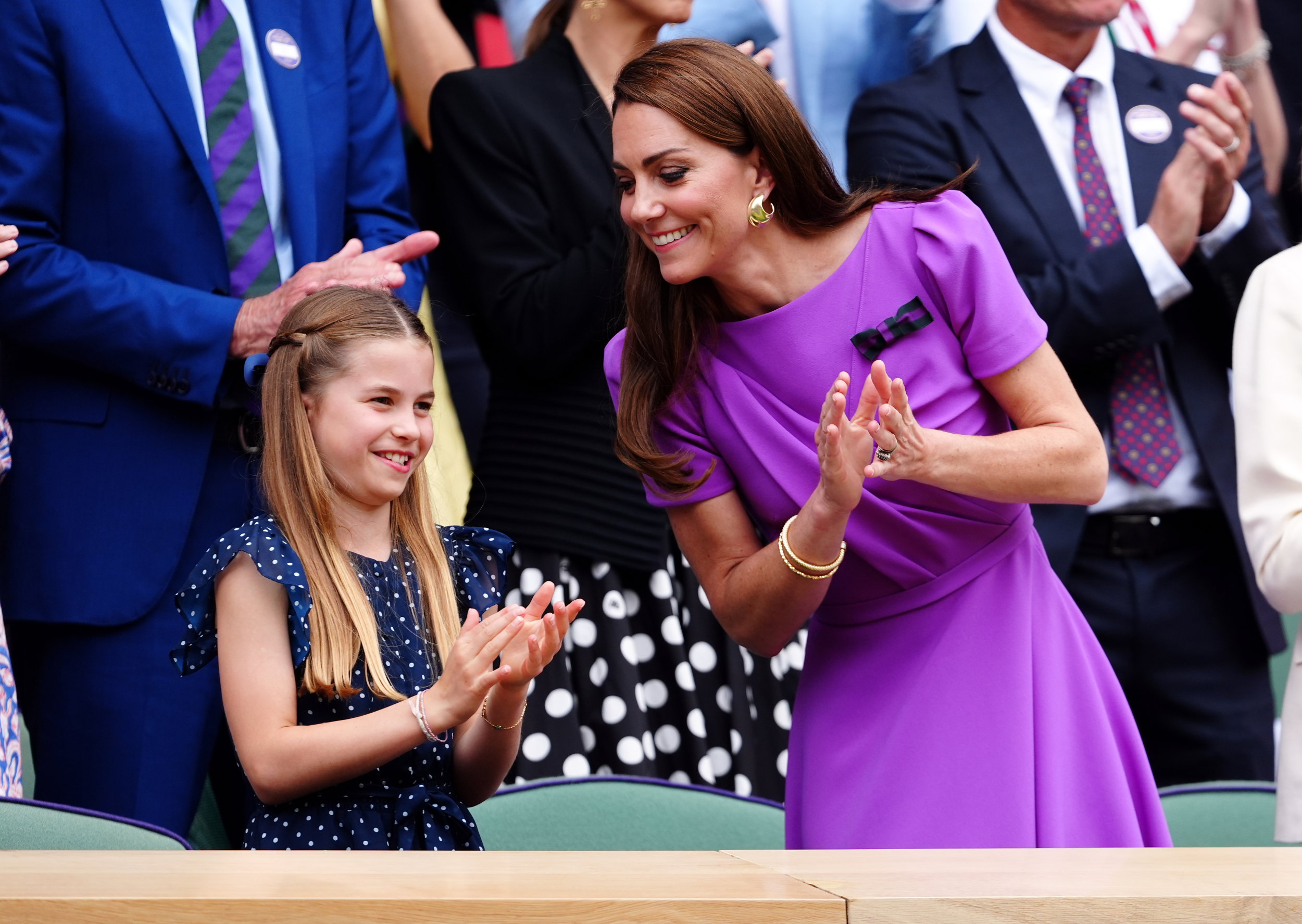 Księżniczka Charlotte i księżna Kate na Wimbledonie 2024