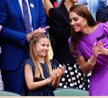 Księżniczka Charlotte i księżna Kate na Wimbledonie 2024