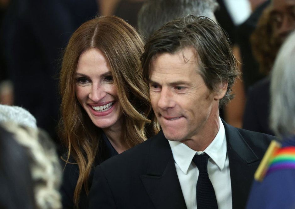 Julia Roberts z mężem
