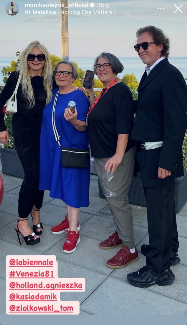 Monika Olejnik i Agnieszka Hollad na Biennale 2024