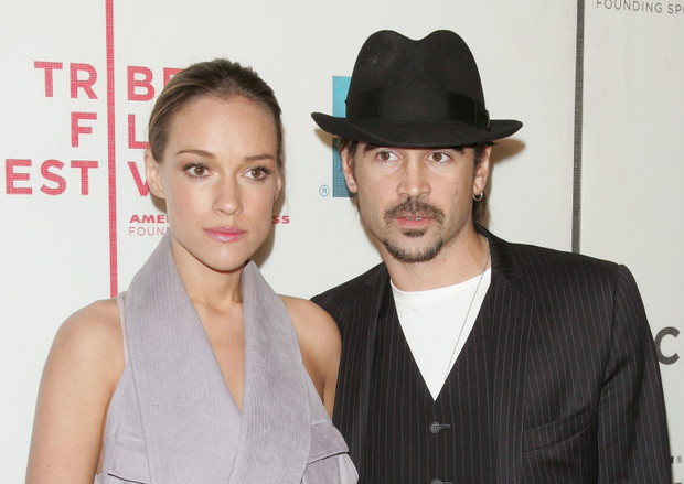 Alicja Bachleda-Curuś i Colin Farrell w 2010 roku
