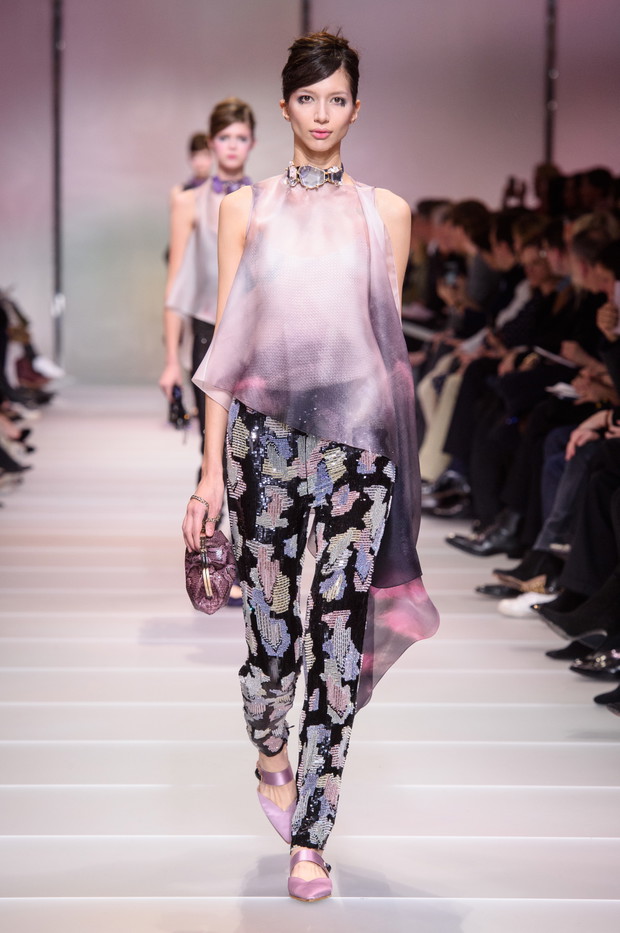 Pokaz Armani Privé haute couture wiosna-lato 2018