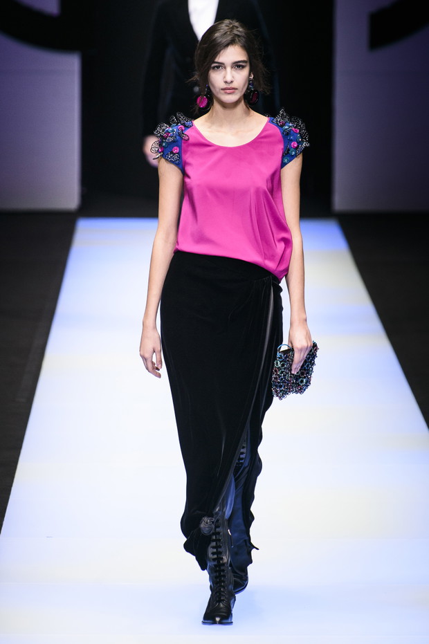 Najnowszy pokaz Giorgio Armani