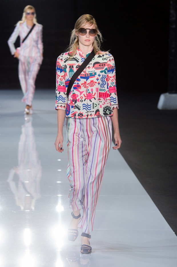 Pokaz Emporio Armani SS18