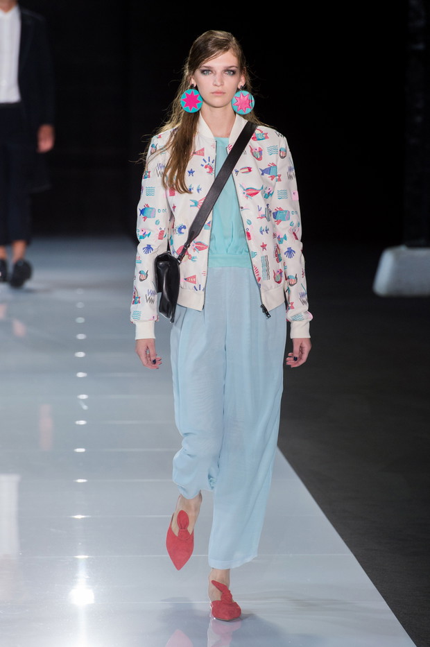 Pokaz Emporio Armani SS18
