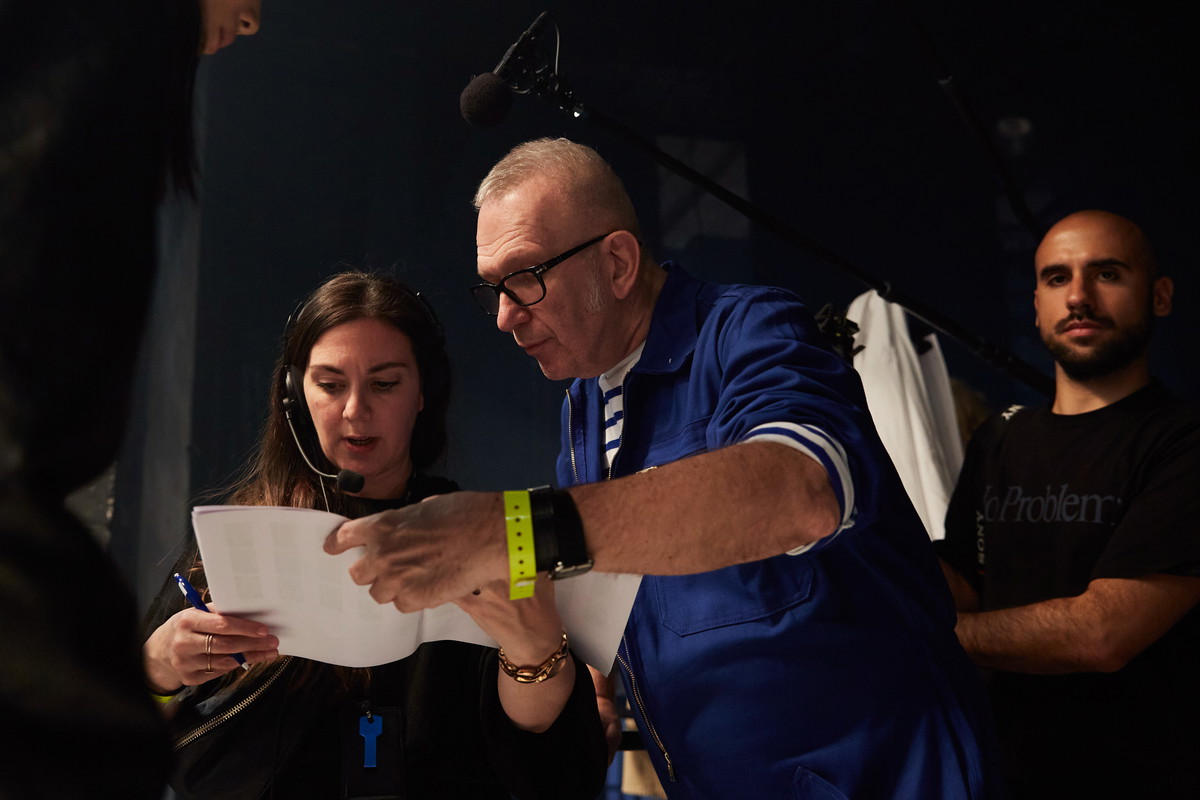 Jean Paul Gaultier - ostatni pokaz haute couture. Backstage