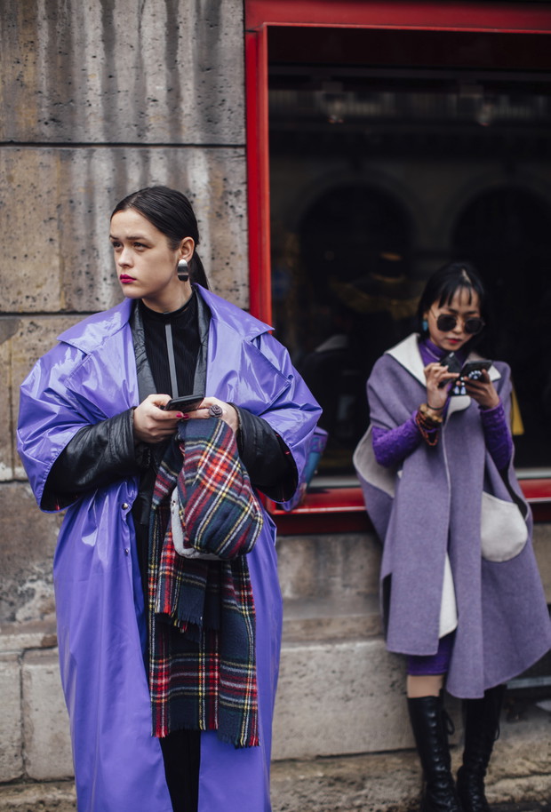 Paryski Tydzień Mody: street fashion