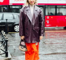 London Fashion Week jesień-zima 2020/2021: street fashion