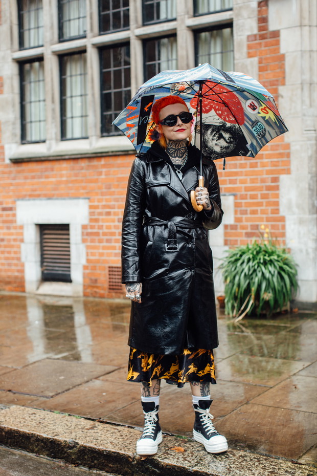 London Fashion Week jesień-zima 2020/2021: street fashion